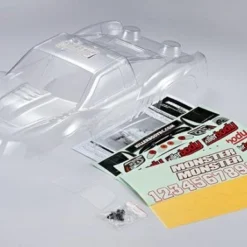 Killer Body Short Course Truck 1/10 Monster Clear Body