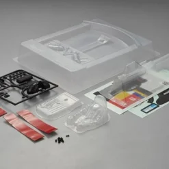 Killer Body Clear Cockpit Set 1/10 Truck