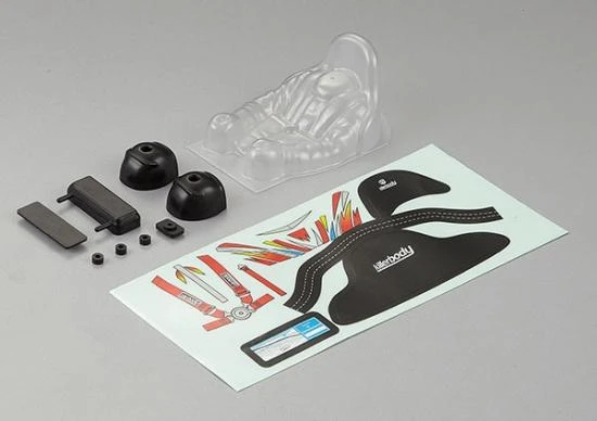 Killer Body Driver Figure W/Helmet + Seat 1/10 Scale