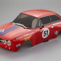 Killer Body Alfa Romeo 2000 Gtam 190mm Finished Body Red