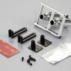 Killer Body Chrome Type C Round Exhaust Pipe W/O Led