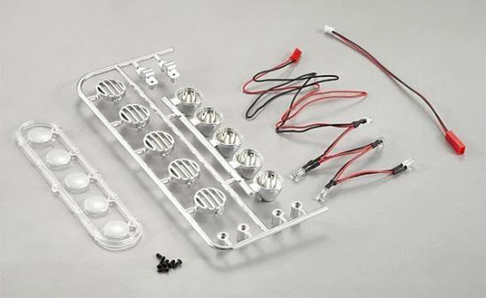 Killer Body Chrome Spot Lights W/Led Unit Set (5)