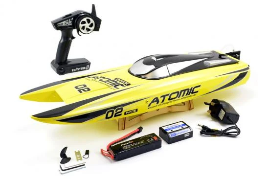 Volantex Racent Atomic 70Cm Eu B/Less Raceboat RTR Combo(Yel) - Image 10