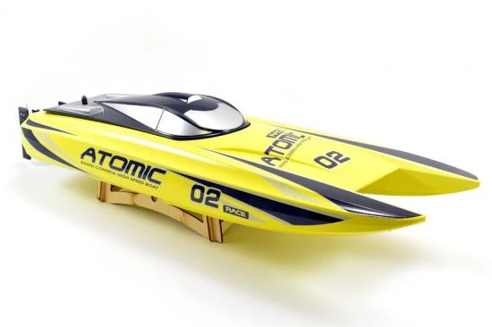 Volantex Racent Atomic 70Cm Eu B/Less Raceboat RTR Combo(Yel) - Image 9