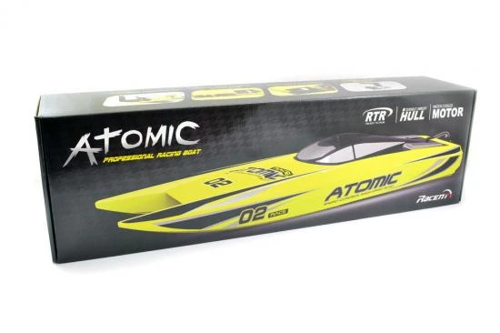 Volantex Racent Atomic 70Cm Eu B/Less Raceboat RTR Combo(Yel) - Image 5